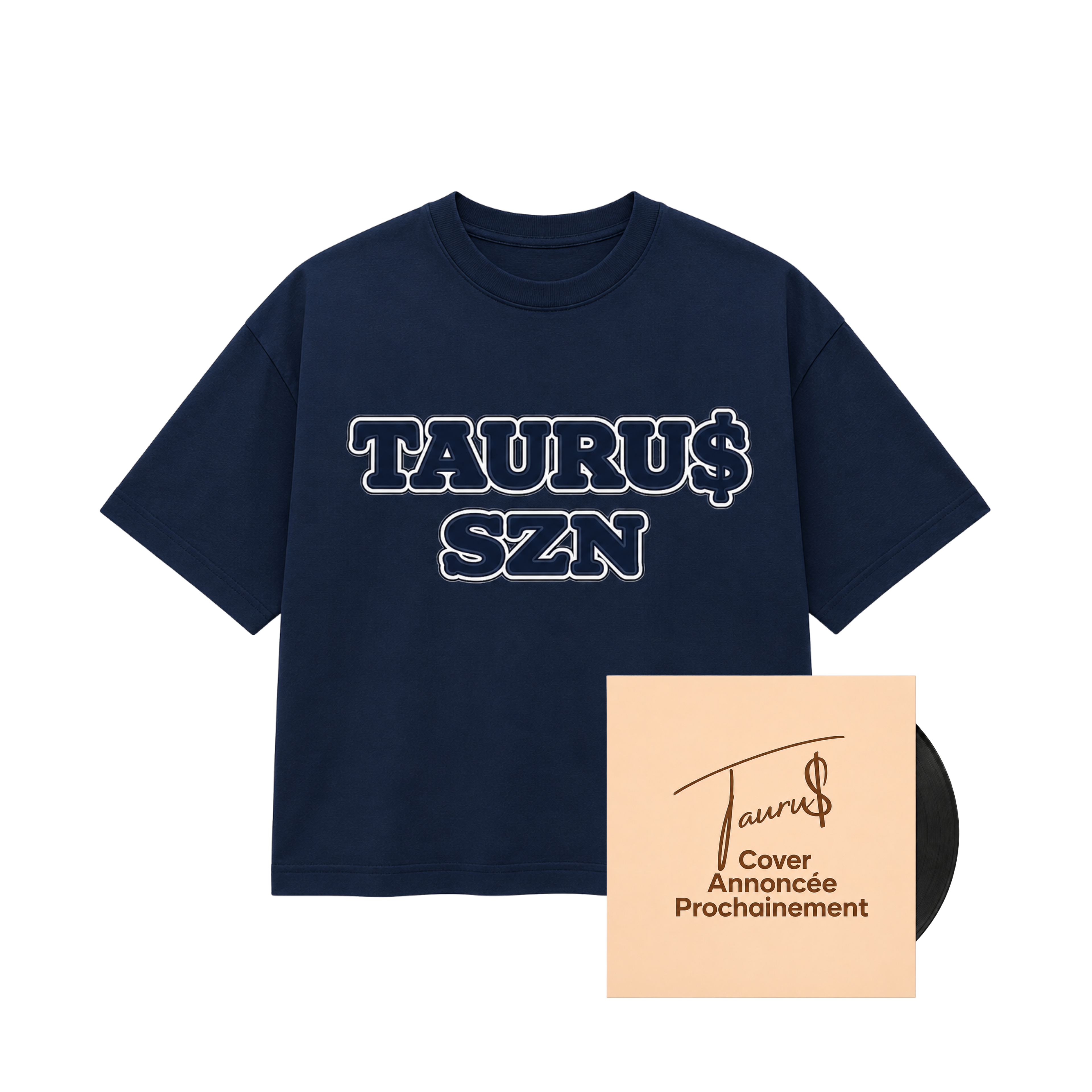 T-Shirt Marine (SZN) + Vinyle