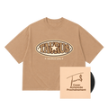 T-Shirt Marron (Etoile) + Vinyle